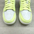 thumbnail image 5 of Ni - ke Air Jordan 1 Low Women's Size 10 Platinum White Citron Lemonade NEW DC0774-007, 5 of 5