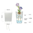 thumbnail image 3 of Vasso Kalika Vina Smart Self-Watering Pot, 2.95" Wide X 7.28" Tall,Antrasit, 3 of 6