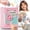 Pink, variant on Piggy Banks for Kids, Fingerprint Recognition Electronic Money Saving Box with Password Protection, Automatic Paper Money Scroll - Pink
