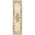thumbnail image 3 of SAFAVIEH Bergama Drummond Oriental Wool Area Rug, Ivory/Light Blue, 2' x 3', 3 of 7