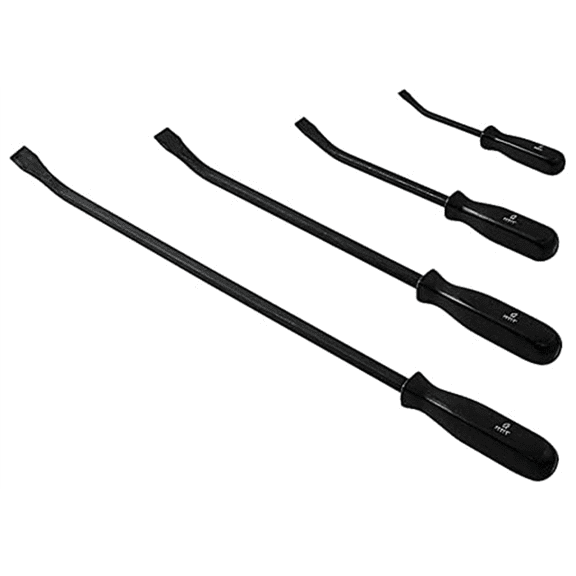 PRY BAR SET WITH HANDLES, 4 PC.