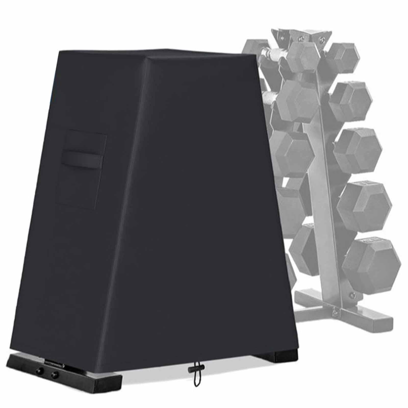 harayaa Dumbbell Rack Cover Compact Anti Scratch Waterproof Outdoor Weight Rack Case 420D Oxford cloth