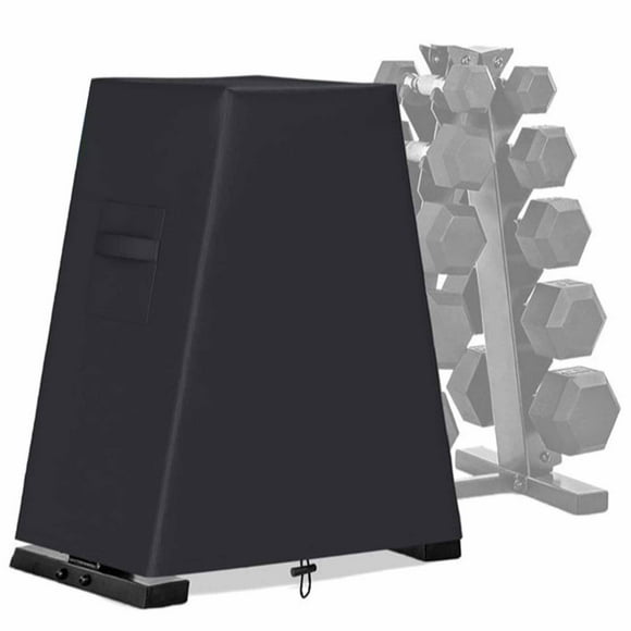 Colaxi Dumbbell Rack Dust Cover Weight Rack Case Anti Scratch Outdoor Compact Waterproof Portable Home Gym Dustproof Cover Protector 420D Oxford cloth