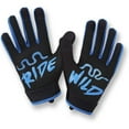 thumbnail image 2 of RocRide Animalz Blue Viper Full Finger Cycling Gloves for Mountain Biking, Road and BMX. Mens Medium., 2 of 6