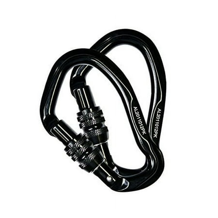 Hunter Safety System HSS Hunting Tree Stand Aluminum Recon Carabiners (2 Pack)