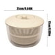 thumbnail image 3 of onlyliua Ofertas Del Día Liquidación Deshidratador de Verduras Multifunción para El Hogar Máquina de Volcado Rotatorio Manual Cesta de Drenaje para El Hogar Cesta de Lavado para Deshidratación de Fru, 3 of 7