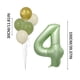 thumbnail image 5 of Set De Globos Numéricos, Dígitos De Aluminio, Decoración Para Fiestas, Celebraciones, Cumpleaños, Aptos Para Helio, Incluye Globos Surtidos Y Cinta, 5 of 9
