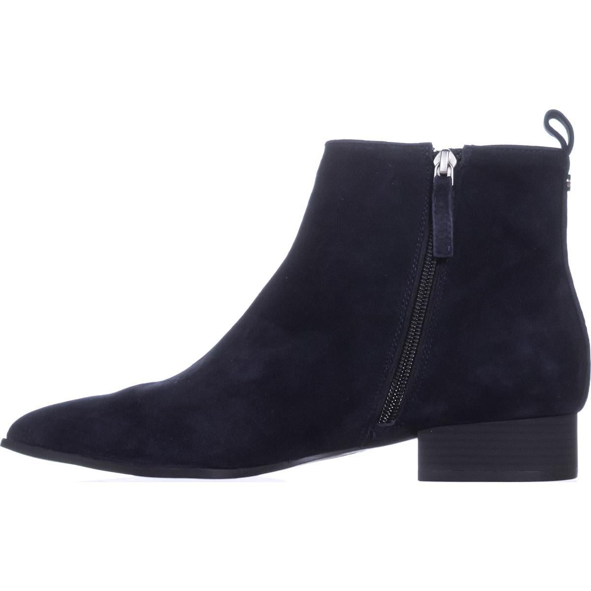 Womens DKNY Talie Chelsea Ankle Boots Suede Indigo Walmart