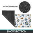 thumbnail image 6 of Pioneer Flower Floral Print Pattern Kitchen Rugs Sets Of 2, Anti Fatigue Non Slip Washable Floor Mats for Kitchen Sink Laundry, 17X30 Inch + 17X47 Inch, 6 of 6