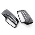 thumbnail image 4 of 1 Pair Rearview Mirror Cover Black Replacement for Benz E C-Class W212 W204 W221 2009-2013, 4 of 5