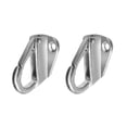 thumbnail image 2 of 2 Paquetes de material acero Inoxidable de Grado Marino 316 Snap Hook Clips de Sujeción Hardware - 43 Mm 1.69 Pulgadas de, 2 of 8