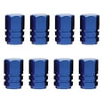 thumbnail image 2 of Anvazise Aluminum Alloy Universal Car Wheel Tire Tyre Air Valve Stem Caps Dust Cover Blue 8Pcs, 2 of 13
