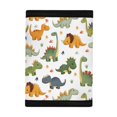 thumbnail image 3 of CHAQLIN Cute Dinosaur Print Waterproof Small Purse, Thin Polyester Fabric Clutch Wallet for Outdoor Sports Daily Use, 3 of 7