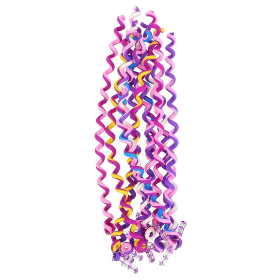 STRANDCHIC 12pcs Soft Clay Hair Styling Accessories Set for Salon Training and Girls Hair Care