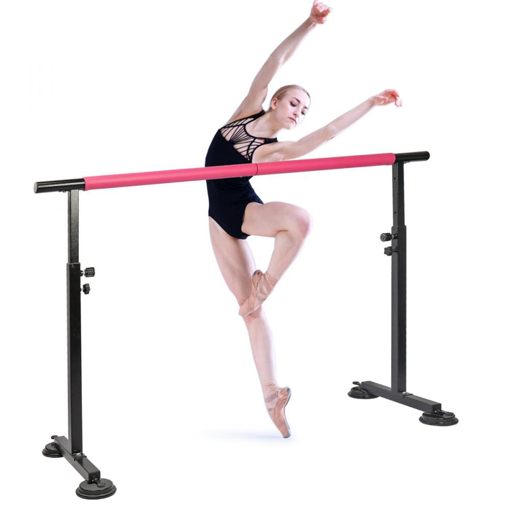 Height Adjustable Ballet Stretch Ladder Freestanding Mobile JLFSDB Ballet Barre Bar,Dance Bar,Adult Child Household Leg Press Bar Portable