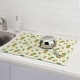 thumbnail image 5 of Dish Drying Mat, Crisp Pineapple Absorbent Microfiber Kitchen Mat, Heat Resistant Drying Mat Kitchen Counter for Dishes, Utensils, Pots, Pans, Drainer Mats 18x24in, 5 of 7