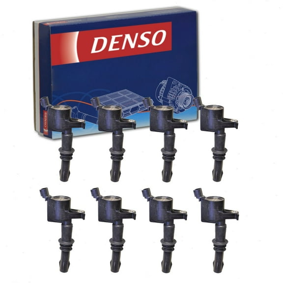 8 pc DENSO Direct Ignition Coils compatible with Ford F-150 5.4L V8 2004-2008
