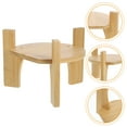 thumbnail image 3 of Beverage Dispenser Stand Bamboo Drink Dispenser Holder Rack Water Dispenser Base, 3 of 9