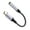 Silver, variant on Universal Type C Adapters 3.5mm Stereo Plugs Fit for Mobile Devices Line Control