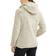 thumbnail image 2 of Climate Concepts Women's Fluffy Fleece Full Zip Jacket, 2 of 4