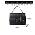 thumbnail image 2 of Cartera y bolso de diseñador de moda para mujer con monedero Adepaton BST3004450-1, 2 of 6