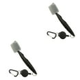 thumbnail image 4 of Ruiboury Brosse de Club de Golf Portable à Main Remplacement Brosses à Chaussures Double Face Noir avec Couvercle 2ensemble, 4 of 6