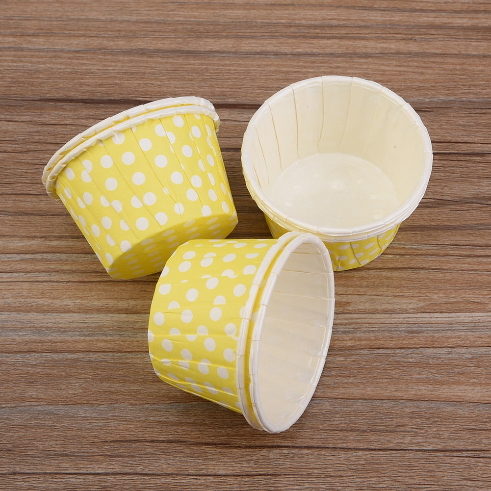 Mini Cupcake Liners Paper Muffin Paper 100Pcs Mini Paper Baking Cups Baking Cups Liners Paper Mini Paper Baking Cups Party Baking Cups Cupcake Liners For Birthdays For Weddings Walmart