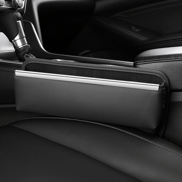 Organizador de relleno para asiento de coche, organizador multifuncional para asiento de coche, compartimento lateral para consola, organizador para asiento delantero de coche para guardar teléfono y