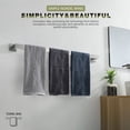 thumbnail image 4 of KOKOSIRI 32-Inch Single Towel Bar Bathroom Kitchen Towel Holder Wall Mounted SUS304 Stainless Steel Towel Rack Brushed Nickel B4003BR-L32, 4 of 8