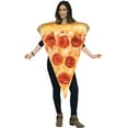 thumbnail image 2 of Photoreal Pizza Slice Costume for Adults, 2 of 3