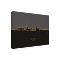 thumbnail image 2 of Michael Tompsett 'Solihull England Skyline Glow II' Canvas Art, 2 of 3