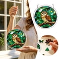 thumbnail image 2 of 7.8in Acrylic Jigsaw Puzzle Suncatcher – Brain Teaser Game for Kids & Adults, Sun Catcher Puzzle for Window #003, 2 of 7