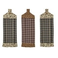 thumbnail image 5 of VHC Brands Cotton Pip Vinestar Button Loop Kitchen Towel Set of 3, Hanging Kitchen Towel, Pleated, Bath, Kitchen, Pip Vinestar Collection, Rectangle 21x7, Natural, 5 of 5