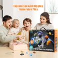 thumbnail image 4 of Science Educational Toys for Kids Gemstone Dig Kit Solar System Eight Planet Explore Gems Dig Kit(8in1), 4 of 7