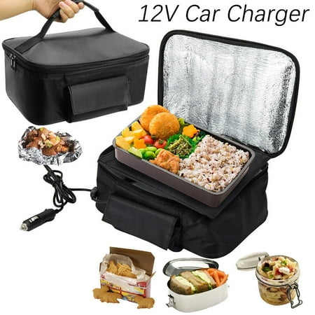 

YouLoveIt Electric Lunch Box Food Heater Food Warmer for Car Home Truck Heating Microwave Lunch Box Electric Heated Lunch Box Food Heater for Car Truck