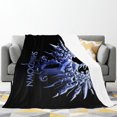 thumbnail image 2 of Manta cómoda de la banda Shinedown, manta acogedora para dormitorio, mantas suaves y cálidas para decoraciones de fiesta, mantas para sala de estar, sofá, cama, 50 x 60 pulgadas, 2 of 8