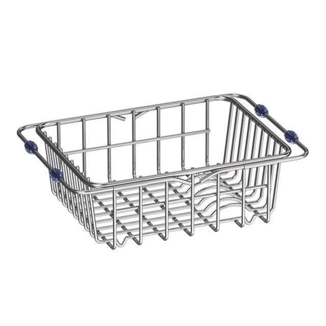 Adjustable Sink Dish Drain Rack Drainer Holder For Kitchen Organizers Drying