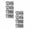 A*2, variant on 1 Pcs 0-9 Self-Adhesive Waterproof Number Decal, Adhesive Numbers for Mailbox and Door Weatherproof Self-Adhesive Vinyl Stickers for Easy Address Identification Black White Numerals for Trash Can