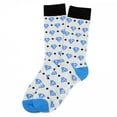 thumbnail image 2 of DC Superman Diamond Gray Socks, 2 of 3