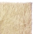 thumbnail image 2 of Super Area Rugs, Wool Flokati Solid White Shag Rug , 2' X 3', 2 of 2
