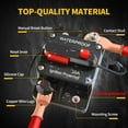 thumbnail image 3 of 30Amp Circuit Breaker DC 12V-48V for Marine Boat Trolling Motor Automotive RV Trailer Car Solar System Battery Disconnect with Manual Reset Switch, IP67 Waterproof (Pack of 2), 3 of 14