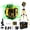 Green Color Line-with Tripod, variant on Fotrix Laser Level 4x360° Self Leveling Laser Level, Green Line Laser 4D Laser Leveler Tool with 2Pcs Batteries for Picture Hanging, Tile, Home Renovation