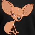 thumbnail image 3 of CafePress - Grumpy Chihuahua T Shirt - Women's V-Neck Dark T-Shirt, 3 of 4