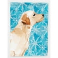 thumbnail image 1 of Carolines Treasures BB9458CHF Yellow Labrador No. 2 Winter Flag Canvas House, 1 of 4