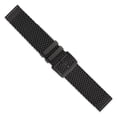 thumbnail image 4 of 18mm Two-Piece Matte Black PVD-plated Stainless Steel Mesh 7.5 inch Watch Strap, 4 of 4