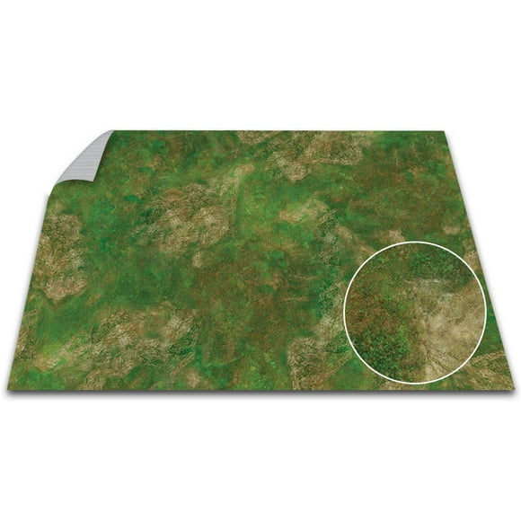 Battle Game Mat - 48x72 - Dungeons Tabletop Dragons Dice Role Playing Map - Wargaming RPG Warfare 40k Flames War - Reusable Miniature Figure Board Games - Warhammer Gaming Vinyl Mat