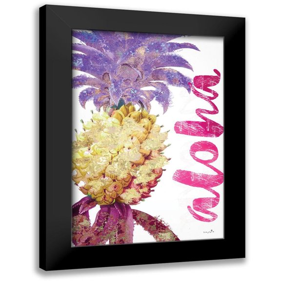 Sophie 6 17x24 Black Modern Framed Museum Art Print Titled - Aloha I