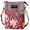 Red Purle, variant on Canvas Cute Crossbody Bags for Women Mini Shoulder Handbag Cell Phone Purse Wallet Leaves Pattern Coin Pouch