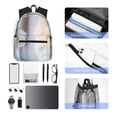 thumbnail image 4 of Easygdp The Cat Looks in the Mirror Mochila Casual para Portátil, Mochila para Escuela, Viajes, Negocios, 4 of 6