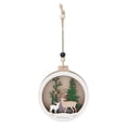thumbnail image 1 of Decoraciones De Madera Ligeras, Adornos De Madera En Forma De Alce Cálido Para Fiestas Para Bodas ANGGREK Otros, 1 of 8